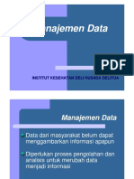 Manajemen Data