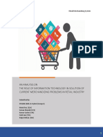 Information Technology Project Report - IT in Retail Merchandising System