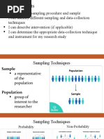 Lesson 2.2 Quantitative Data-Collection Techniques