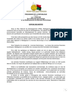 Presidence de La Republique - Loi N°2016-056 Sur La Monnaie Electronique Et Les Etablissements de Monnaie Electronique