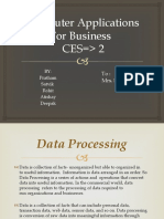 CAB - Data Processing File &records