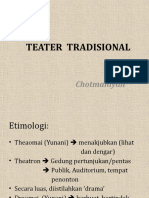Teater Tradisional Dan Contohnya