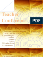 Parent Teacher Conference