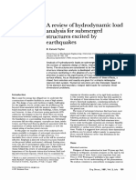 A Review of Hydrodynamic Load Analysis For Submerged Structures Excited by Earthquakes