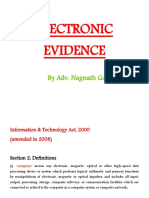 Electronic Evidence - Smart Notes