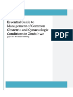 Harare - Essential Guide To Management of Common Obstetric and Gynaecologic