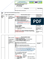 Sample Weekly Home Learning Plan Grade Level/Section:Grade 9-P Week 4 Quarter 1 Date: Oct. 27, 2020