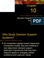 Decision Support Systems & Expert Systems