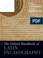The Oxford Handbook of Latin Palaeography-Oxford University Press (2020)