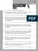 Integers Word Problems 2