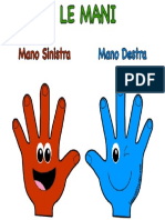 mano destra - mano sinistra