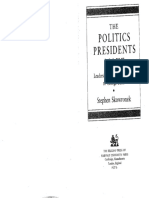 (1993) SKOWRONEK, S. The politics presidents make