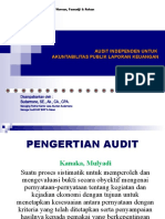 Audit Independen untuk Akuntabilitas Publik Laporan Keuangan BKM/LKM