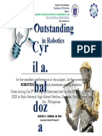 Outstanding Performance: Cyr Il A. Bal Doz A
