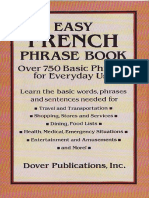 0486280837 Easy French Phrase Book