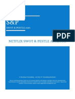 Netflix Swot & Pestle Analysis: © Barakaat Consulting - An Ezzy IT Consulting Business
