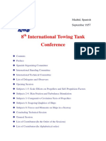 8 International Towing Tank Conference: Madrid, Spanish September 1957