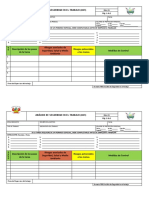 Análisis de Seguridad en El Trabajo-Formato