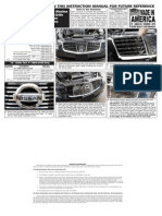 04 06 Nissan Maxima Grille Installation Manual