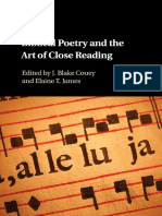 Couey, J Blake (Editor) - James, Elaine T (Editor) - Biblical Hebrew Poetry and The Task of Interpretation-Cambridge University Press (2017)