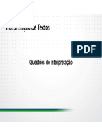 Interpretação de textos: elementos da natureza no corpo humano