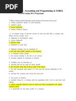 MCQ in Bca-Accounting & Cobol