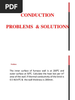 Conduction Problems & Solutions Conduction Problems & Solutions