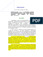 Galuba V Laureta - Katarungan Pambarangay (Repudiation of Amicable Settlement)