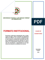 1. Instructivo de Sílabo Utelvt 2018