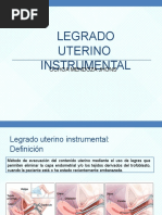 Legrado Uterino Instrumentado y Aspiracion Mecanica Endouterina | PDF ...