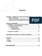 Referat 1 - Industria Ospitalitatii Si Economiile in Tranzit