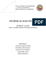 Technical Electives Ii: Energy Audit