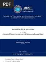 Mirpur University of Science and Technology: Department of Software Engineering