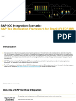 SAP Tax Declaration Framework For Brazil (FI-TDF-BR)