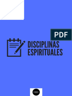 Disciplinas Espirituales y Devocional