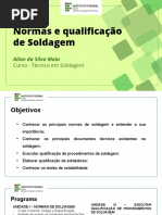 Aula 1 - Normas e Qualificação de Soldagem
