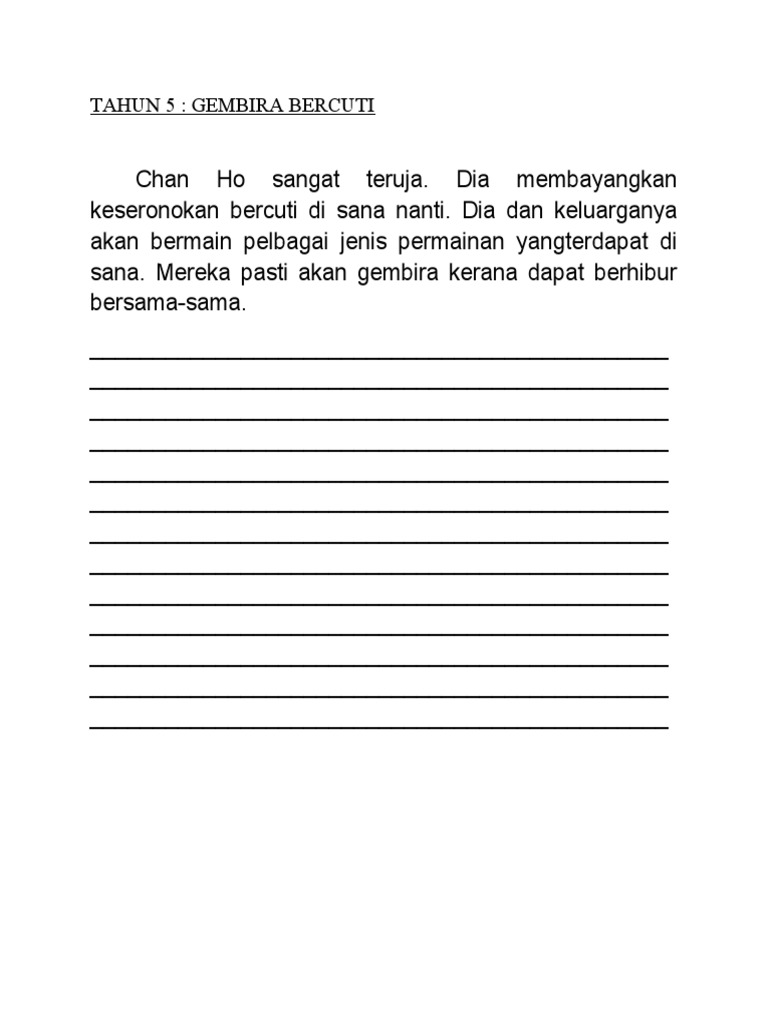 Latihan Tahun 5 | PDF