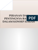 Peranan Dan Pentingnya Bahasa Dalam Konsep Ilmiah Peranan Dan Pentingnya Bahasa Dalam Konsep Ilmiah