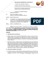 Modelo Opinión Legal Sobre Visacion de Planos y Otros