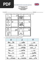 Fichas de Los Utiles Escolares en Ingles Gratis | PDF