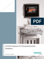 ACUSON Sequoia 512 Ultrasound System Transducers
