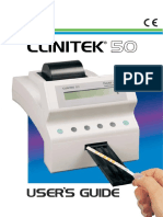 Bayer - Clinitek 50 - User Manual