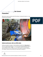 MIG Welding: Setting The Correct Parameters: Optimal Performance With Your MIG Welder