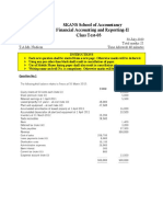 SKANS School of Accountancy Financial Accounting and Reporting-II Class Test-03