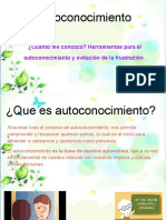 Modulo 1 Autoestima, Unidad 2 Autoconocimiento