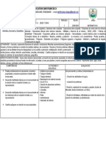 Plan de aula matematicas 6 Periodo 1 de 2021