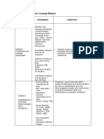 Programa de Estudio Asembler