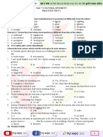 Practice Test Unit 7