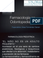 FARMACOLOGÍA en Odontopediatría