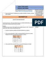 Planeacion Didactica Quinto Grado Semana Del 18 Al 22 de Enero